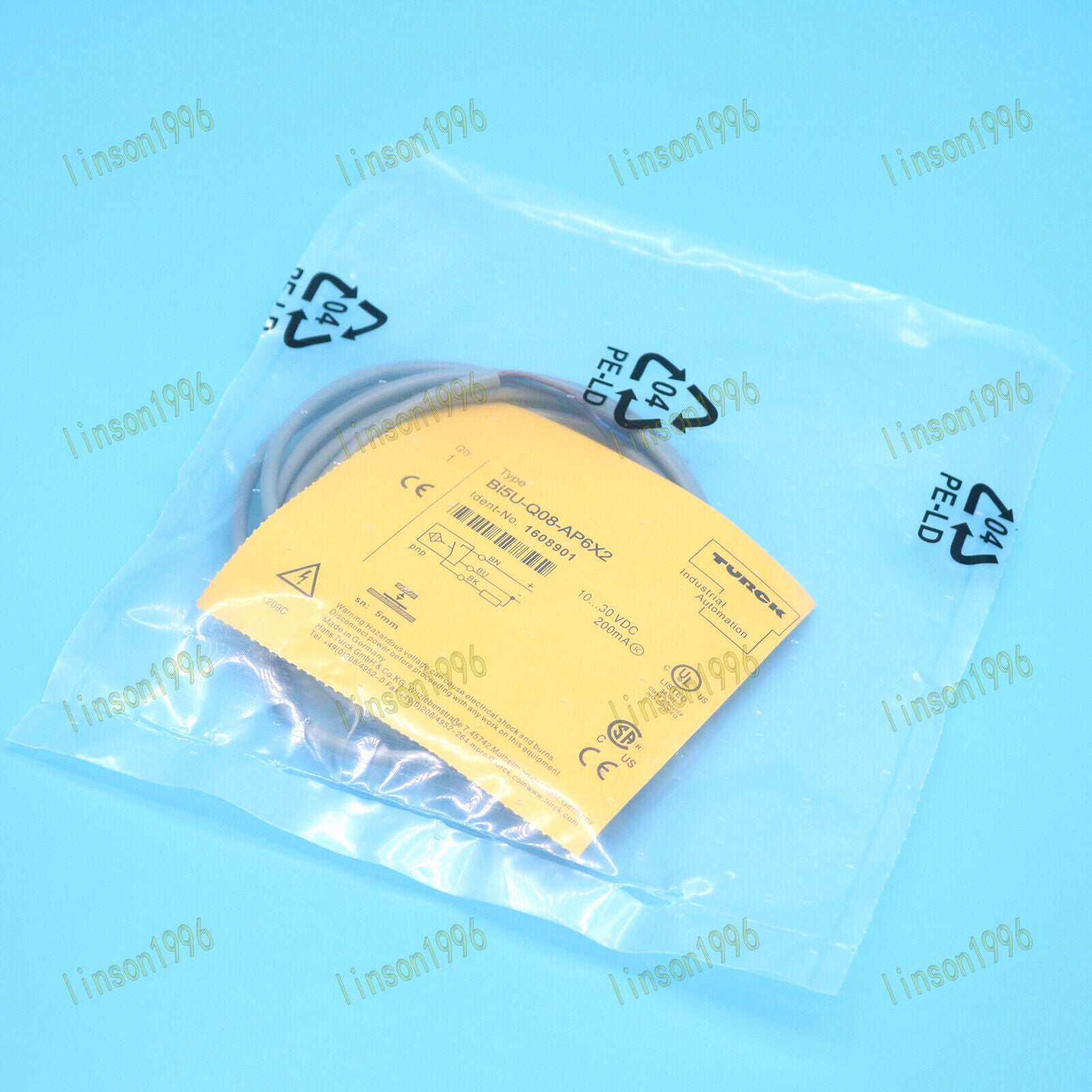 TURCK Proximity Sensor BI5U-Q08-AP6X2 - TURCK