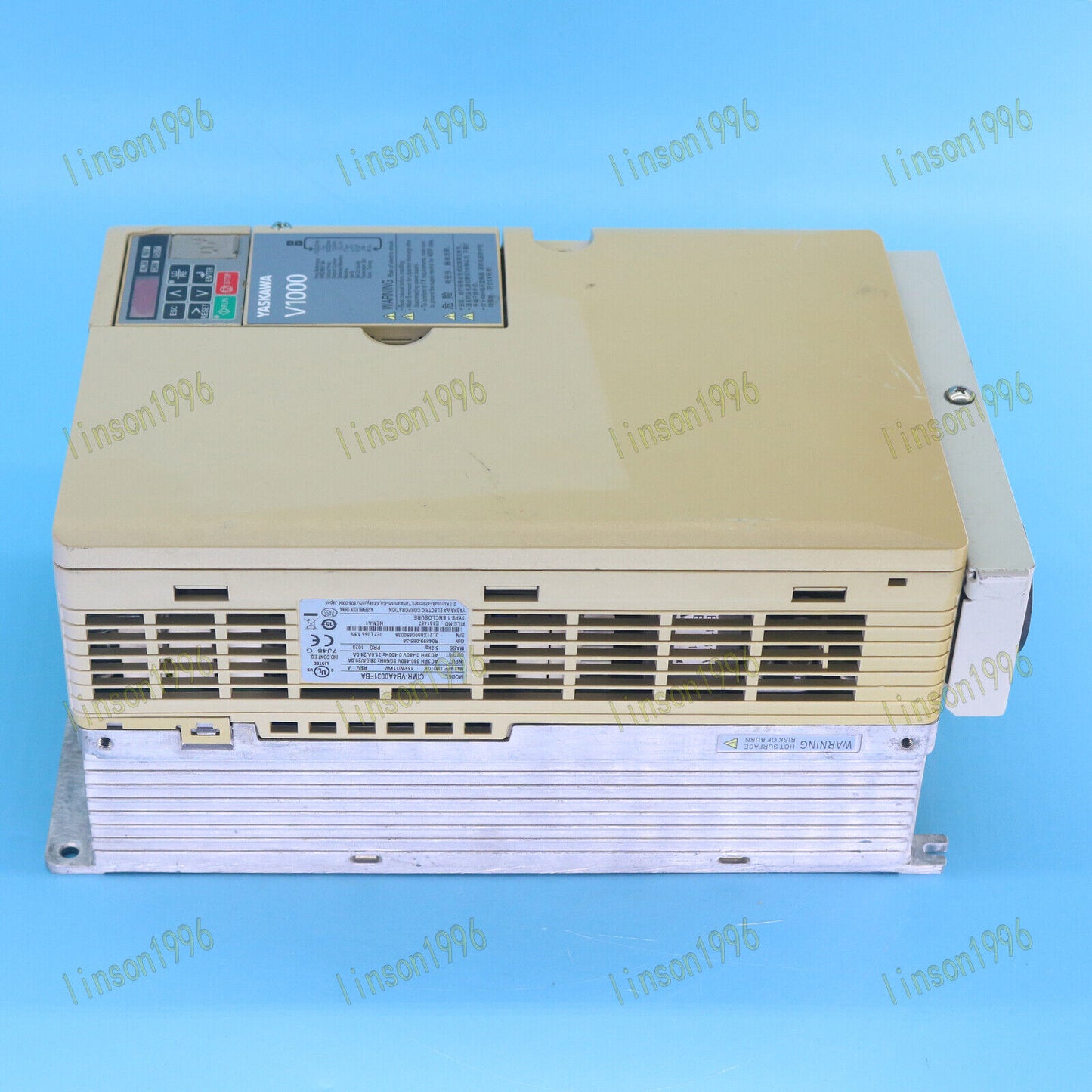 Used Yaskawa Inverter yaskawa CIMR-VB4A0031FBA 15KW/11KW 380V V1000 - YASKAWA