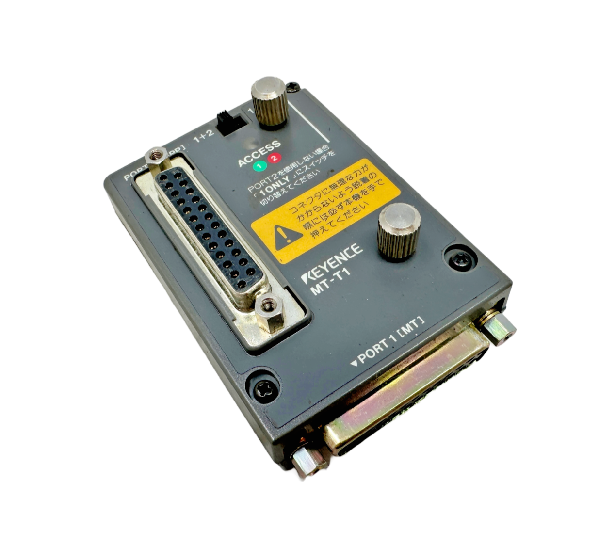 used Keyence MT-T1 PLC Port Converter - KEYENCE