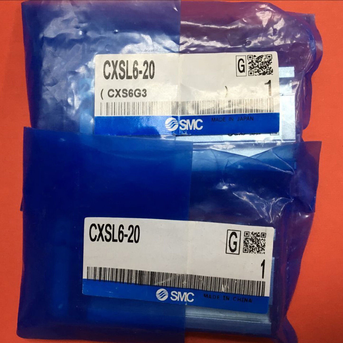 new ONE SMC CXSL6-20 CXSL6-20 Double cylinder ONE Year - SMC