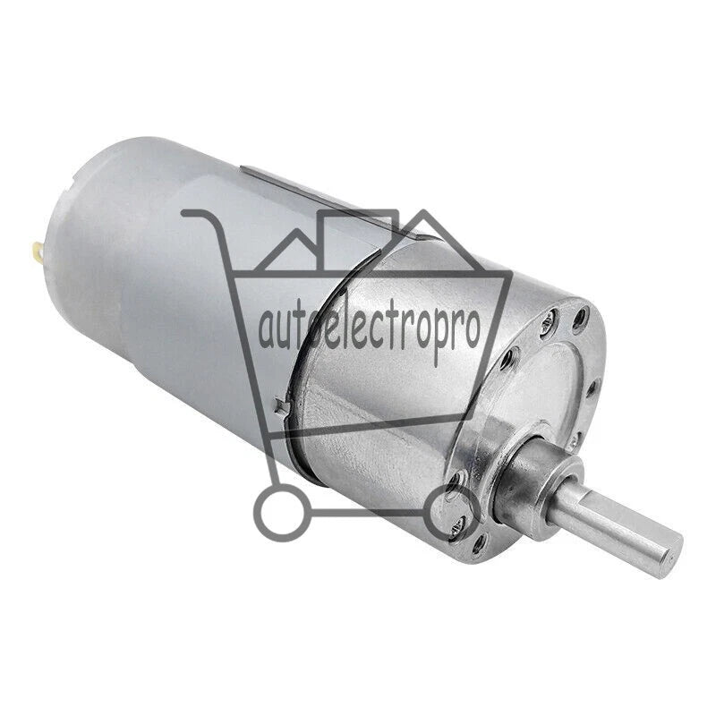 High Torque Speed Reduction Gear Motor with Metal Gearbox JGB37-555 DC12V 24V
