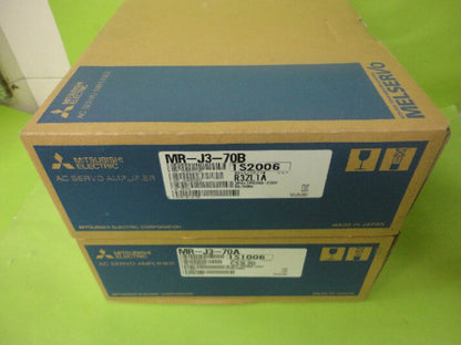 1PCS Mitsubishi MR-J3-70B MRJ370B AC Servo Drive In Box