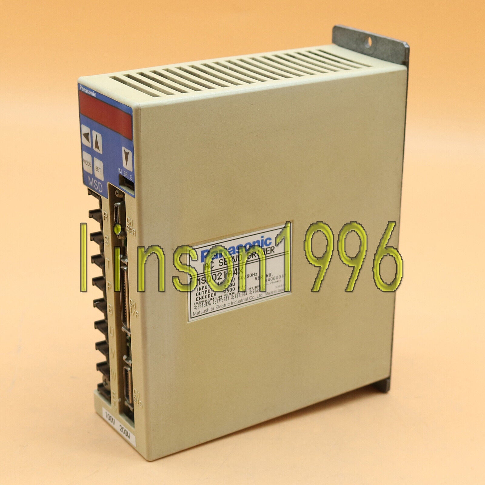 Panasonic MSD021A4X AC Servo Driver - Used - PANASONIC