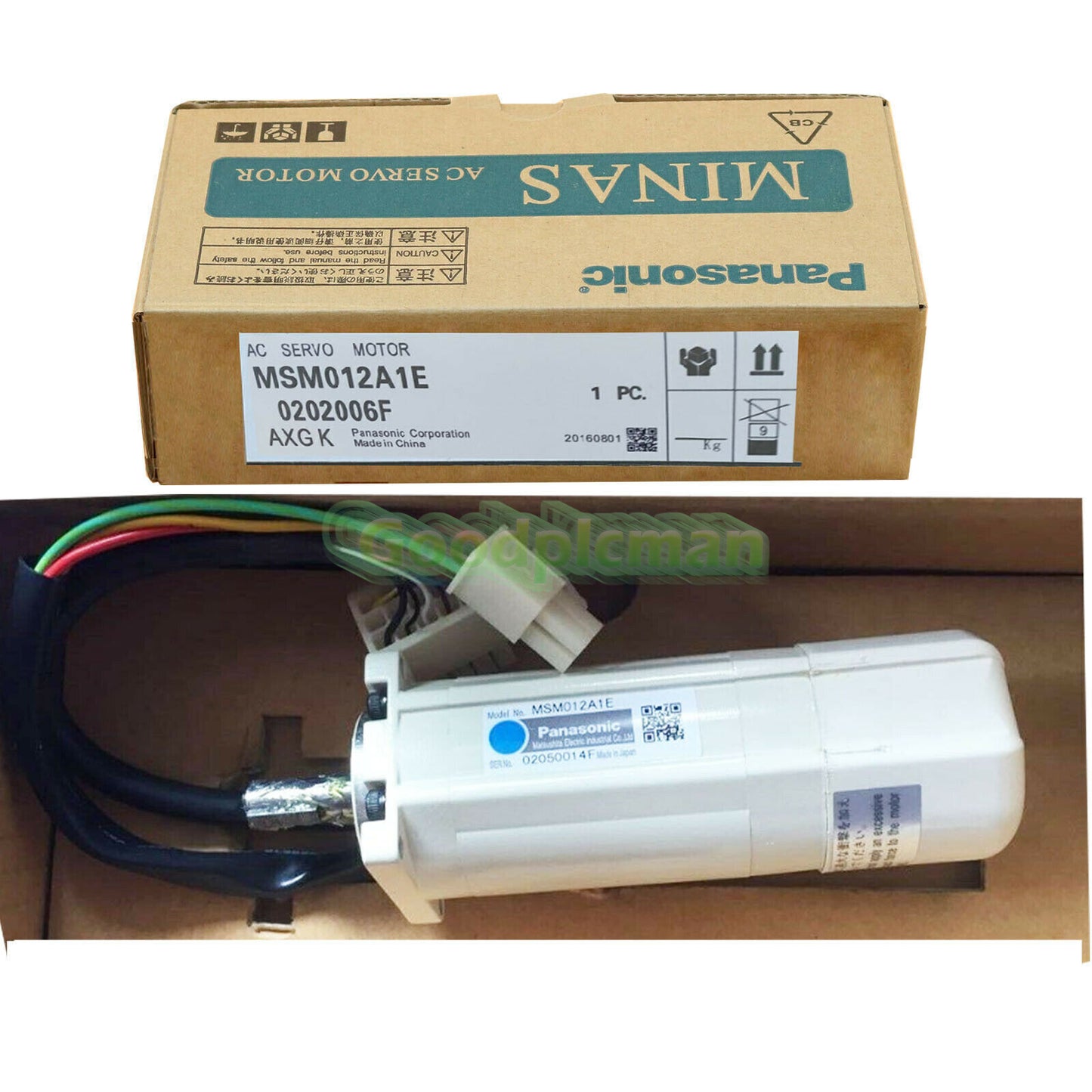 Panasonic MSM012A1E AC Servo Motor 1PCS