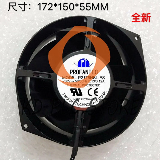 1Pcs PROFANTEC Fan P21755HBL-ES AC 230V 0.13/0.12A high temperature cooling fan