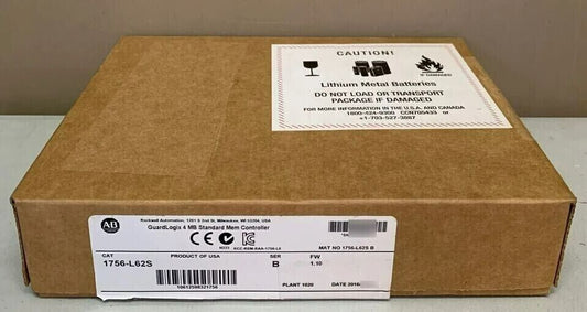 GuardLogix 4 MB Processor Module 1756L62S - GUARDLOGIX