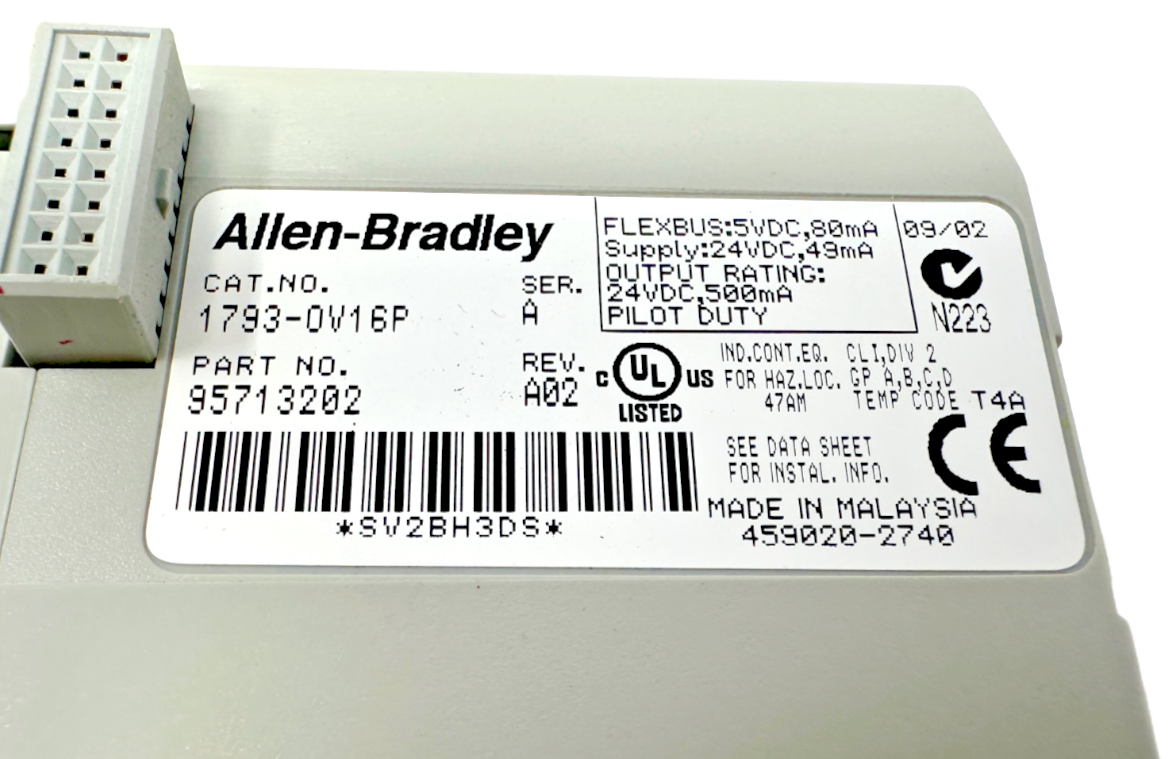 new Allen Bradley 1793-OV16P Flex Integra Output Module - ALLEN BRADLEY