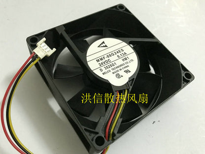 1pcs Mitsubishi MMF-08G24ES-HM1 DC24V 0.13A 8CM 8025 inverter fan 3pin