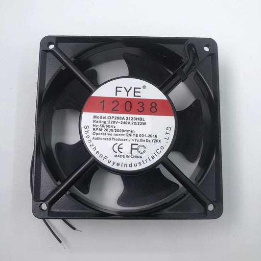 FYE 12038 DP200A 2123HBL 220V-240V 22/23W 12CM Cooling Fan