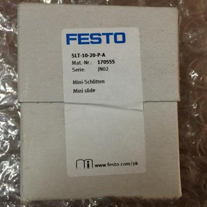 New Festo SLT-10-20-P-A 170555 Sliding Cylinder Fast - FESTO
