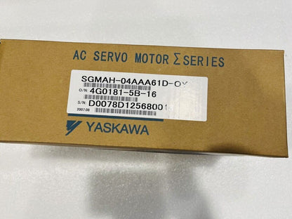 1PC YASKAWA SGMAH-04AAA61D-OY Servo Motor SGMAH04AAA61DOY  ping