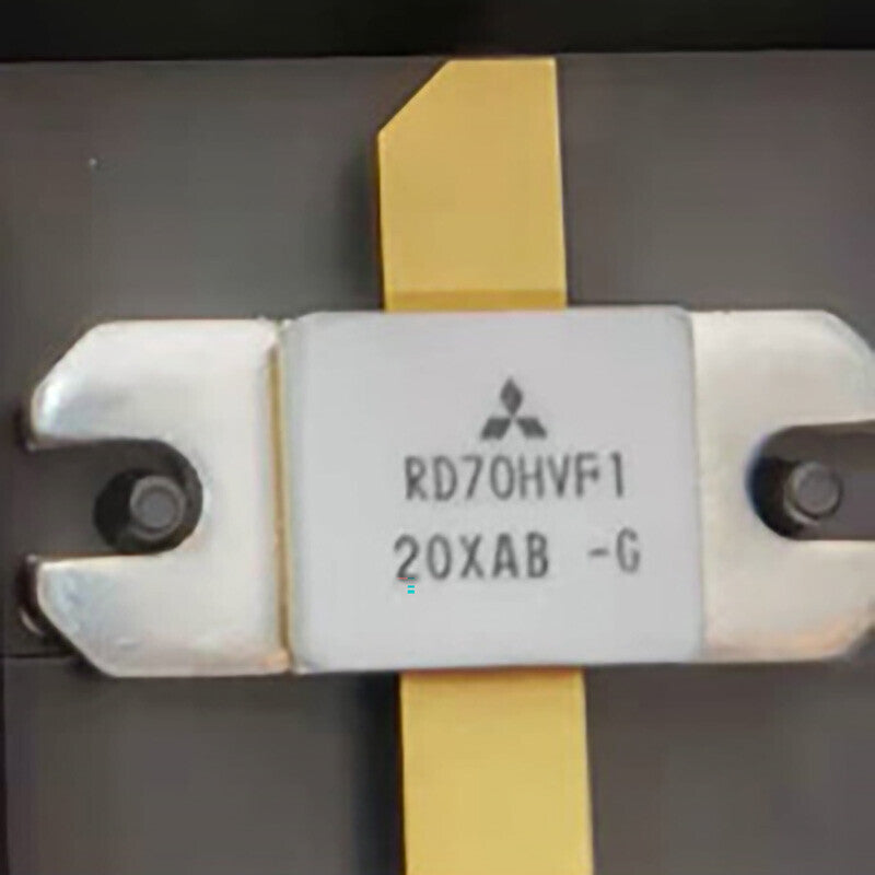 2PCS RD70HVF1 MITSUBISHI RF SILICON MOSFET POWER TRANSISTOR -