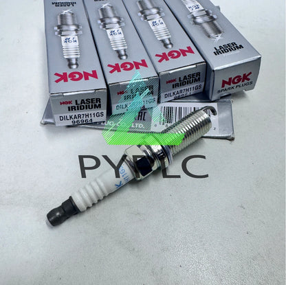Set of 4 NGK 96964 Laser Iridium Spark Plugs DILKAR7H11GS Quick Shipping