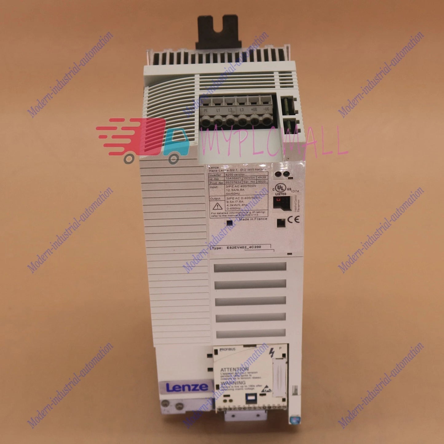 ONE LENZE 8200 VECTOR DRIVE E82EV402-4C200 free shipping