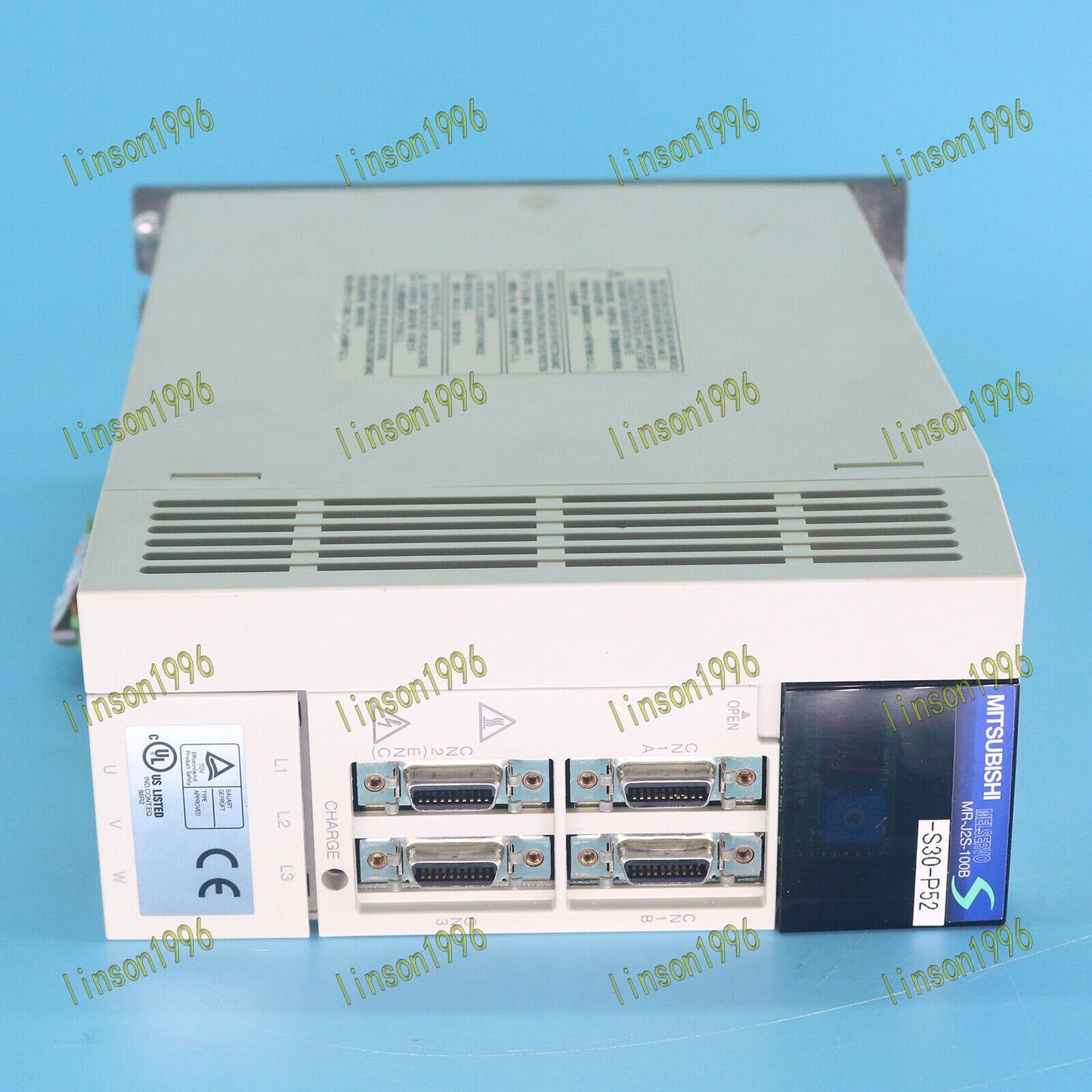 Used Mitsubishi ONE drive MR-J2-100B-S30-P52 in good condition - MITSUBISHI