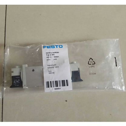 Festo VUVG-L14-P53C-T-G18-1P3 566501 Solenoid Valve  One VUVGL14P53CTG181P3
