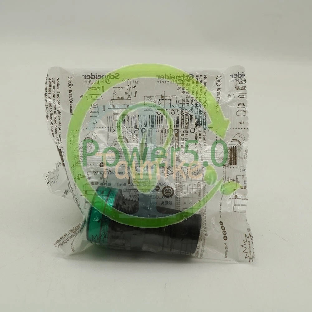1PCS Schneider XB2BVF3LC Green LED indicator AC110V