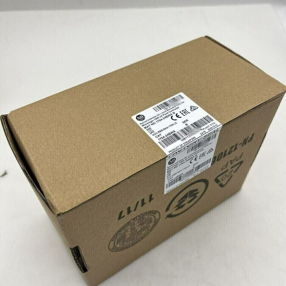 New Factory Sealed AB 1764-24BWA B MicroLogix1500 24 Point Controller MicroLogix1500 Controller - MICROLOGIX