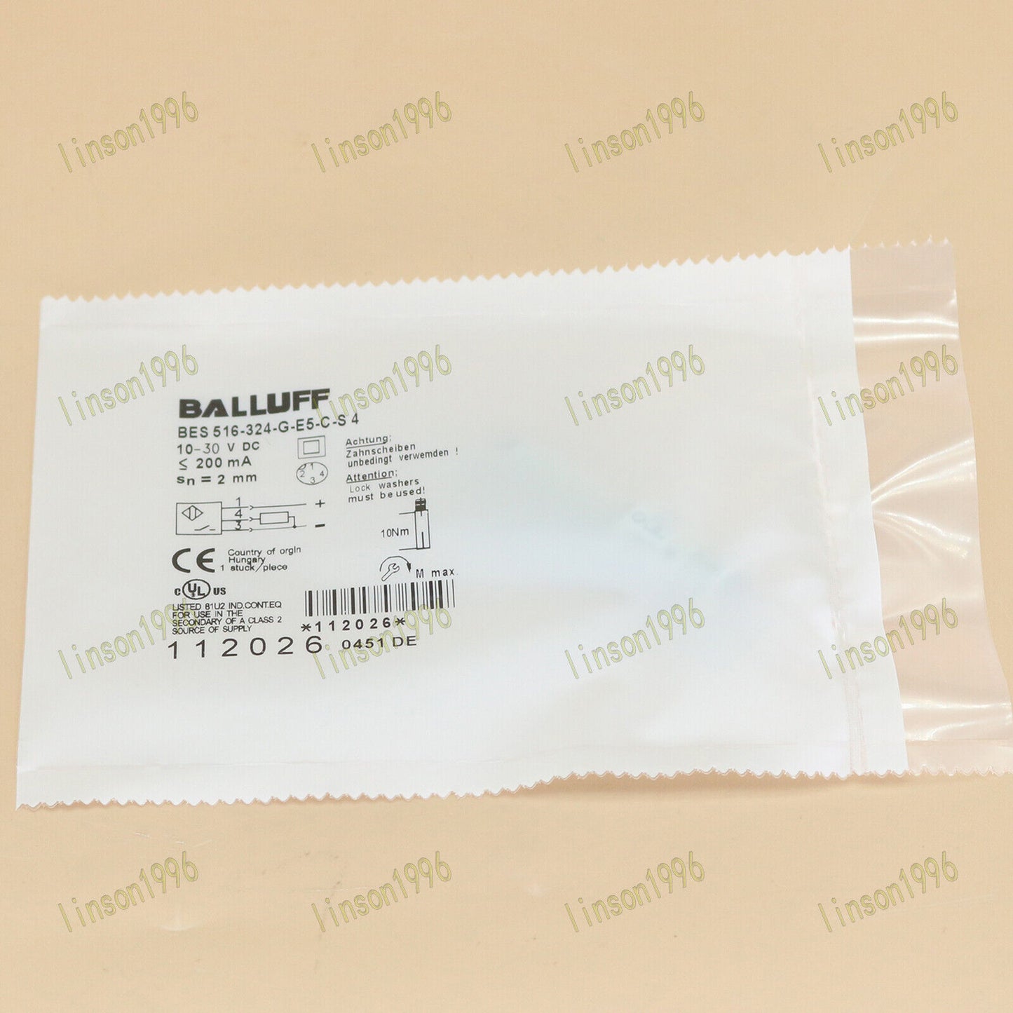 new BALLUFF proximity switch BES 516-324-G-E5-C-S4 - BALLUFF