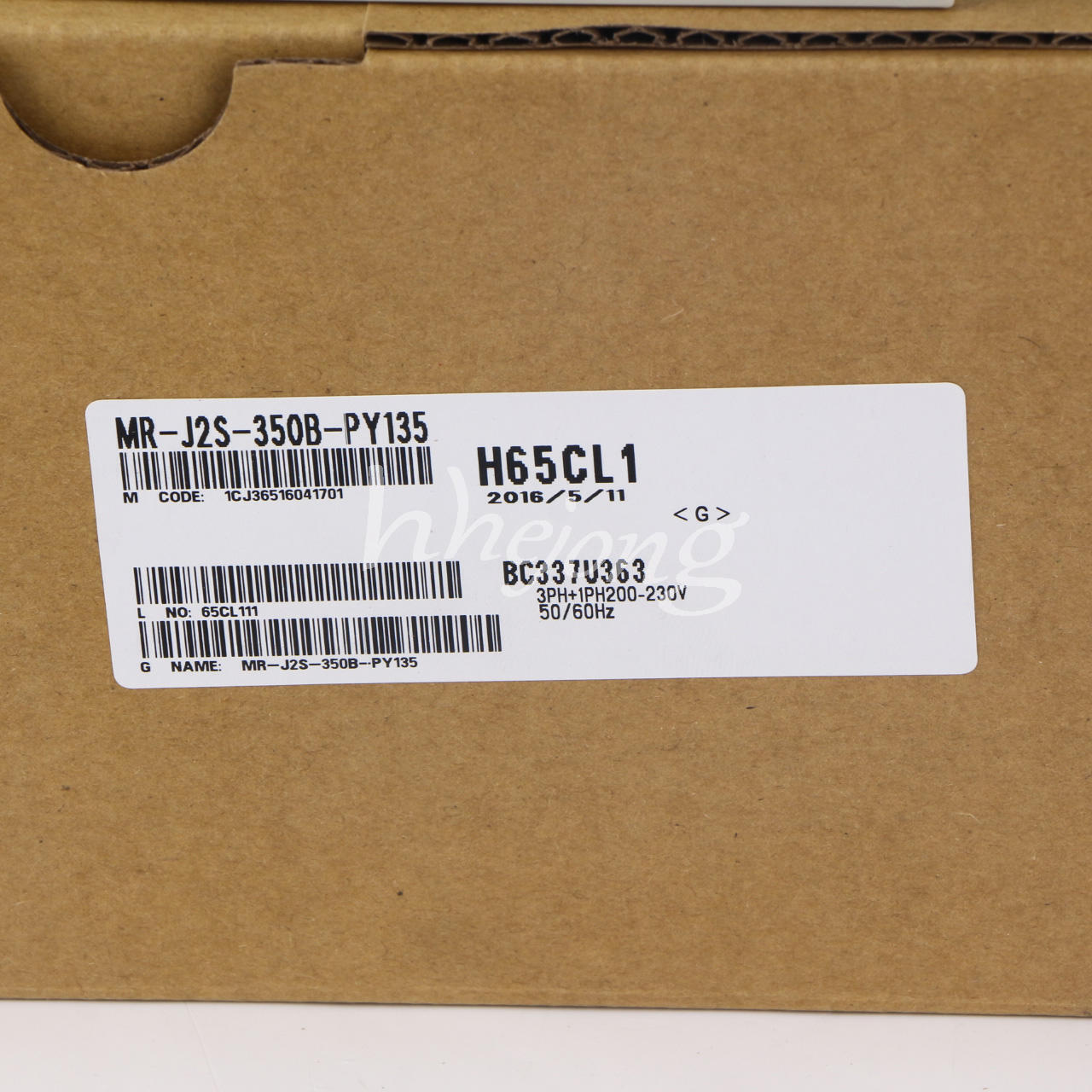 new 1PCS Mitsubishi Servo Drive MR-J2S-350B-PY135 MRJ2S350BPY135 - MITSUBISHI