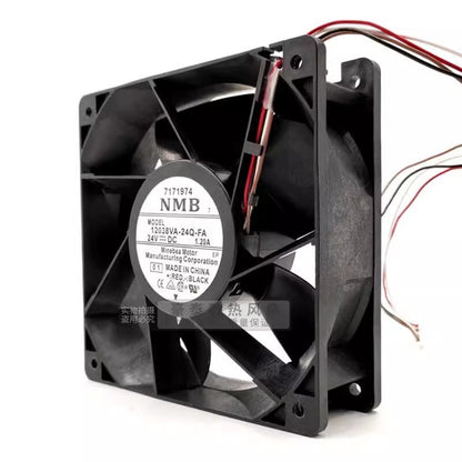 NMB 12038VA-24Q-FA 12038 DC24V 1.20A 12CM 4-Wire Inverter Cooling Fan