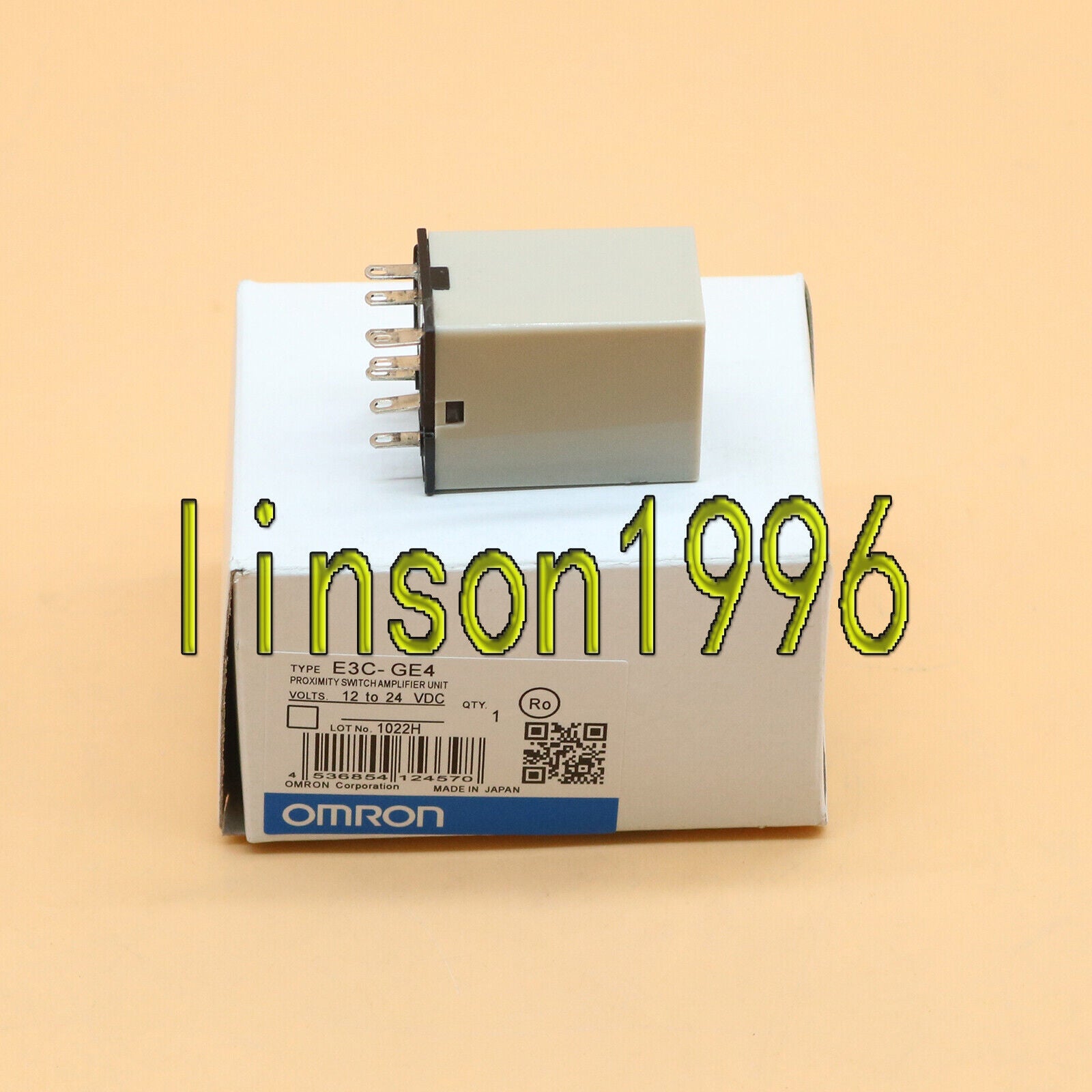 new 1PC  Omron E3C-GE4 12-24VDC Photoelectric Switch SPOT STOCK Omron