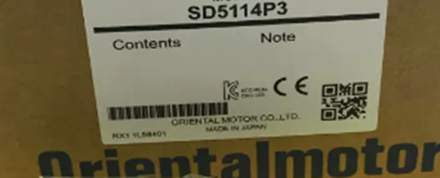 Oriental Vexta Stepper Motor SD5114P3 - ORIENTAL VEXTA