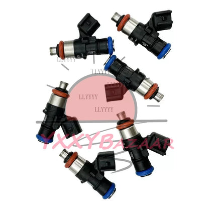 6Pcs 0280158191 Fuel Injectors Fits For Bosch Explorer 3.5L V6 2011-2017 ~