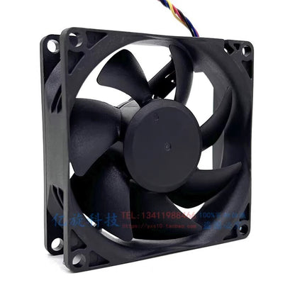 MJ CHA8012C 8025 DC12V 0.18A 8CM 4-Wire Mute Speed Control CPU Cooling Fan