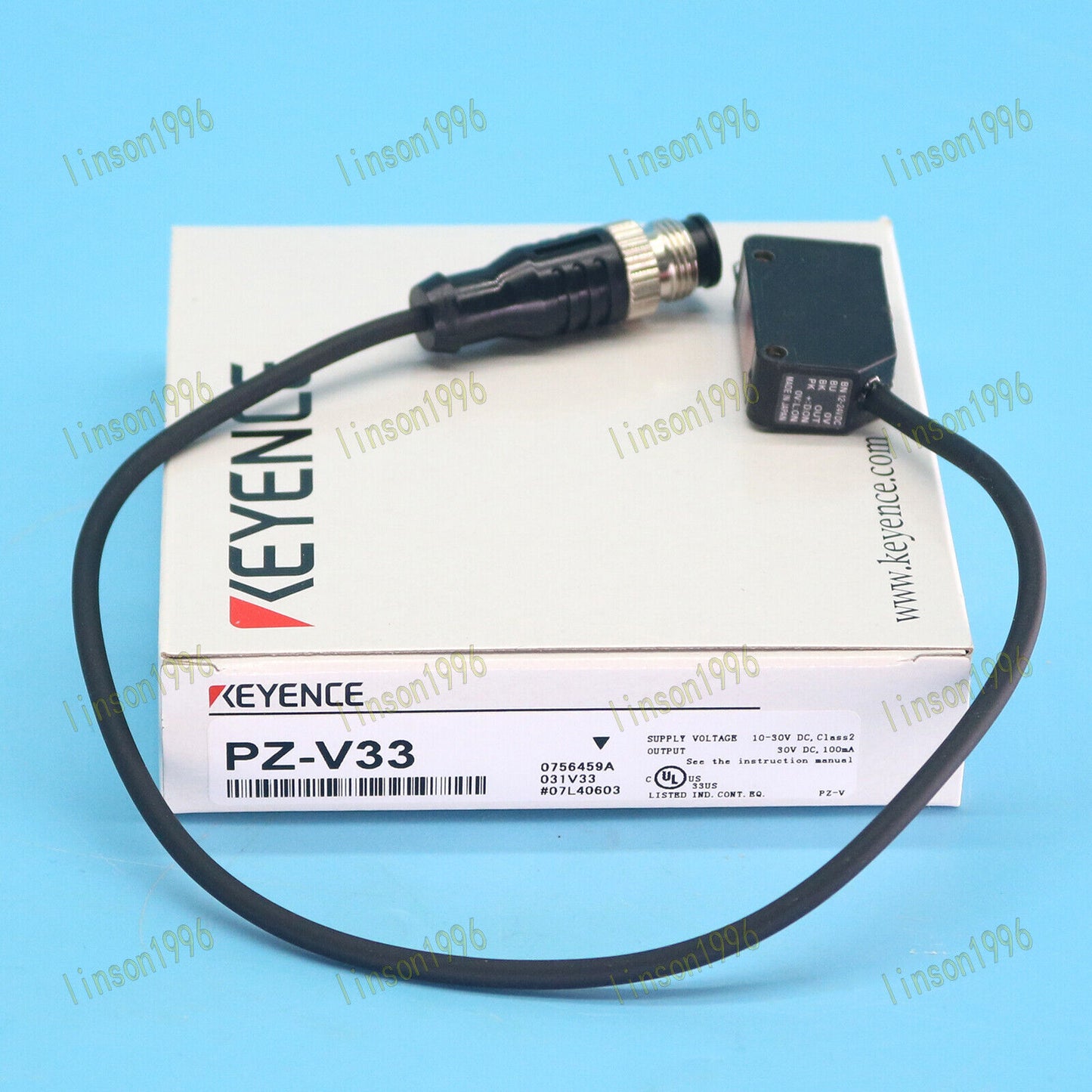 KEYENCE Photoelectric Sensor PZ-V33 - IN BOX SHIP - KEYENCE