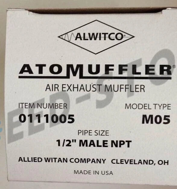 1PCS ALWITCO Muffler 44AW56 M05 0111005