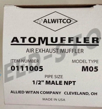 1PCS ALWITCO Muffler 44AW56 M05 0111005