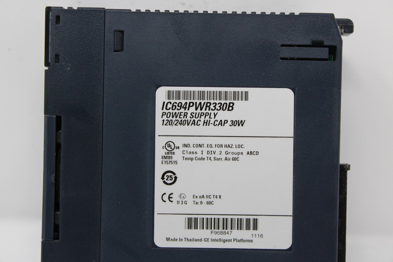 used GE Fanuc IC694PWR330B Power Supply Module - GE