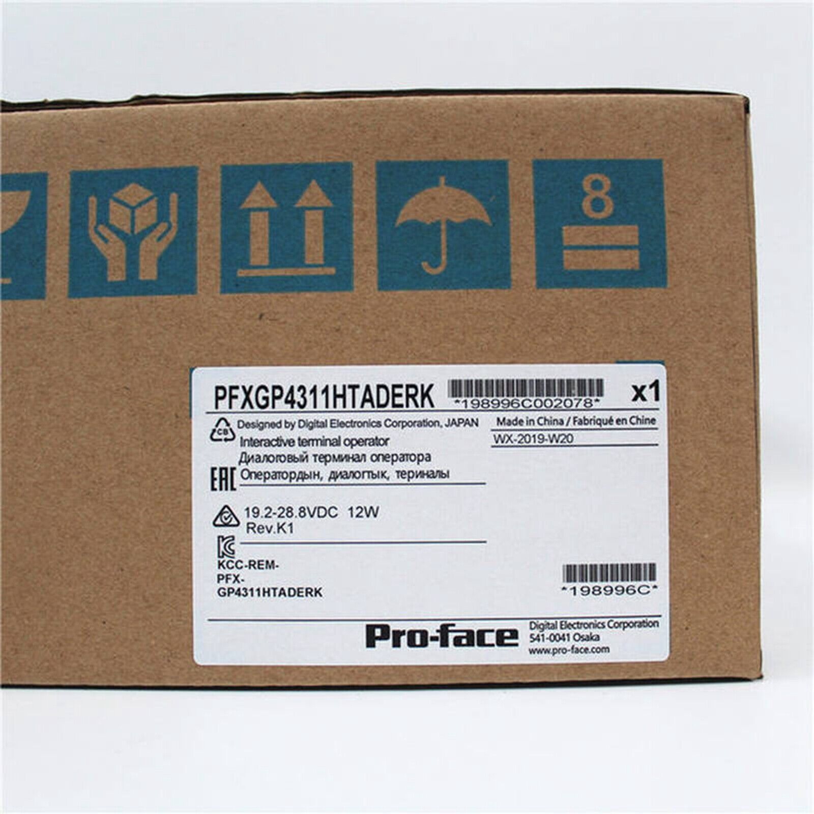 new Pro-face PFXGP4311HTADERK Pro-face