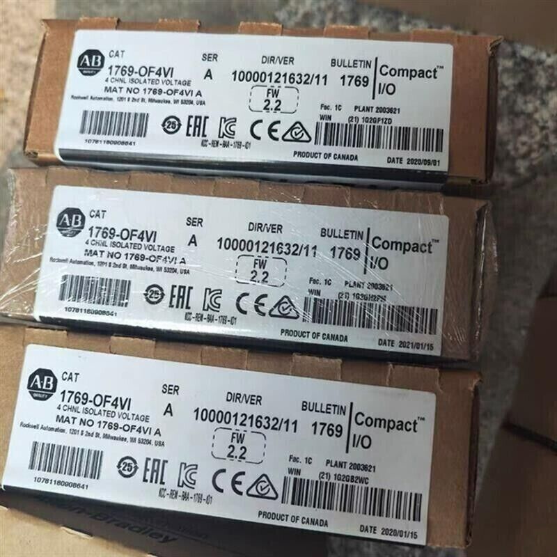 CompactLogix 4 Pt Voltage Module AB 1769-OF4VI SER - COMPACTLOGIX