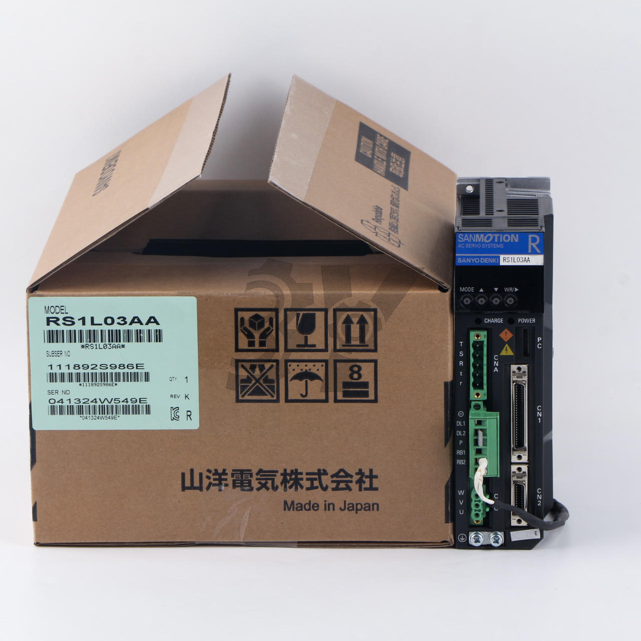 new ONE  SANYO DENKI Servo Driver RS1L03AA