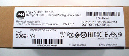 Allen Bradley 5069-IY4 Input Module - ALLEN BRADLEY