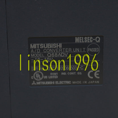 MELSEC-Q Q68ADV Converter Unit - Mitsubishi - used and fully tested - MITSUBISHI