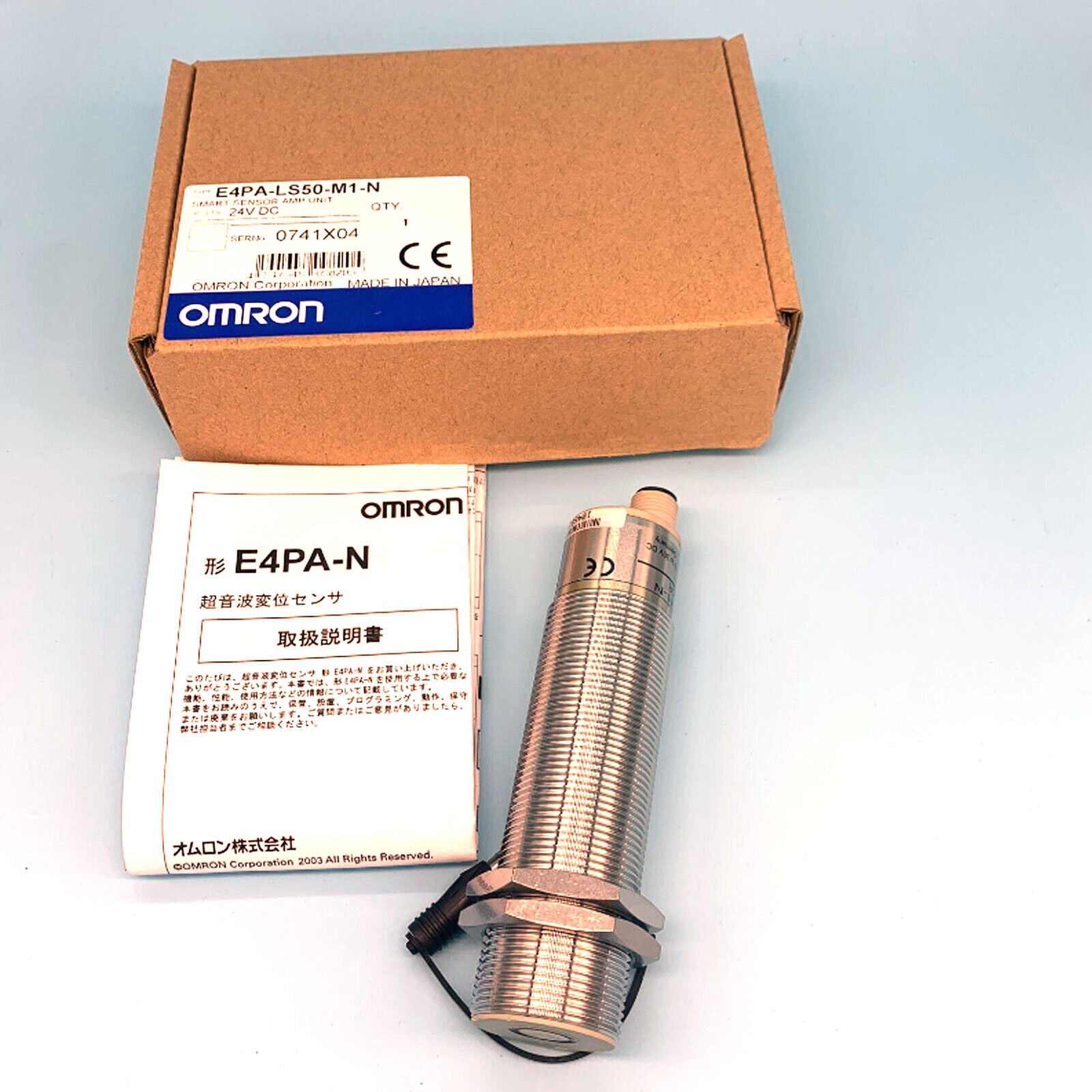 Omron E4PA-LS400 ultrasonic sensor - OMRON