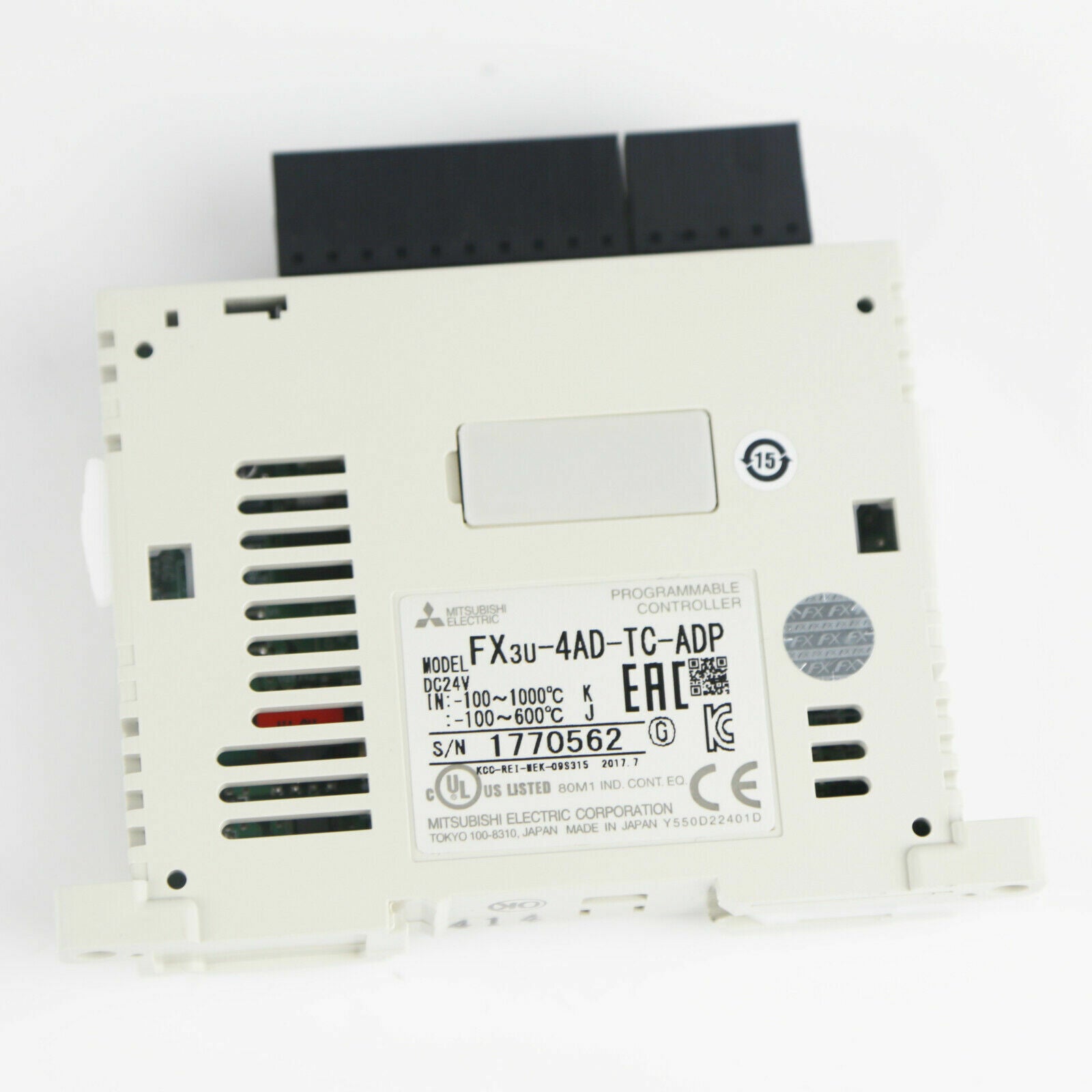 Mitsubishi FX3U-4AD-TC-ADP FX3U4ADTCADP in Box NIB Ship - MITSUBISHI