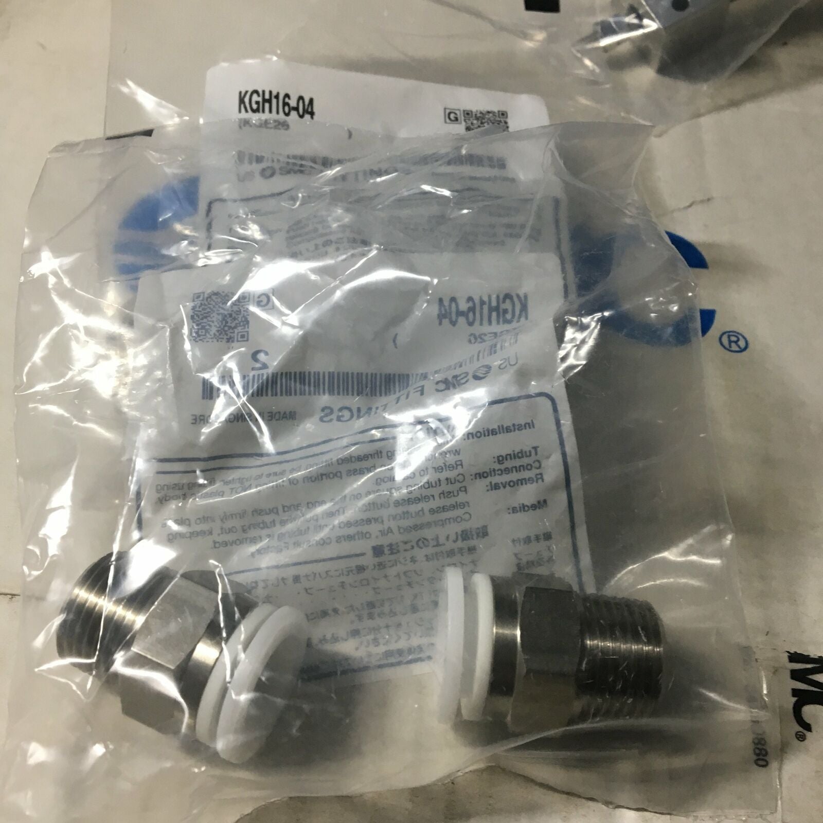 SMC Stainless Steel Joint 16-04 - SMC