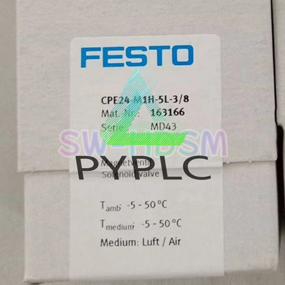 1Pcs Festo CPE24-M1H-5L-3/8 163166 Solenoid Valve Freight Free