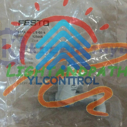 1PCS Festo VFOF-LE-BAH-G18-Q6 8001459 Replace GRXA-HG-1 8-QS-6 525668