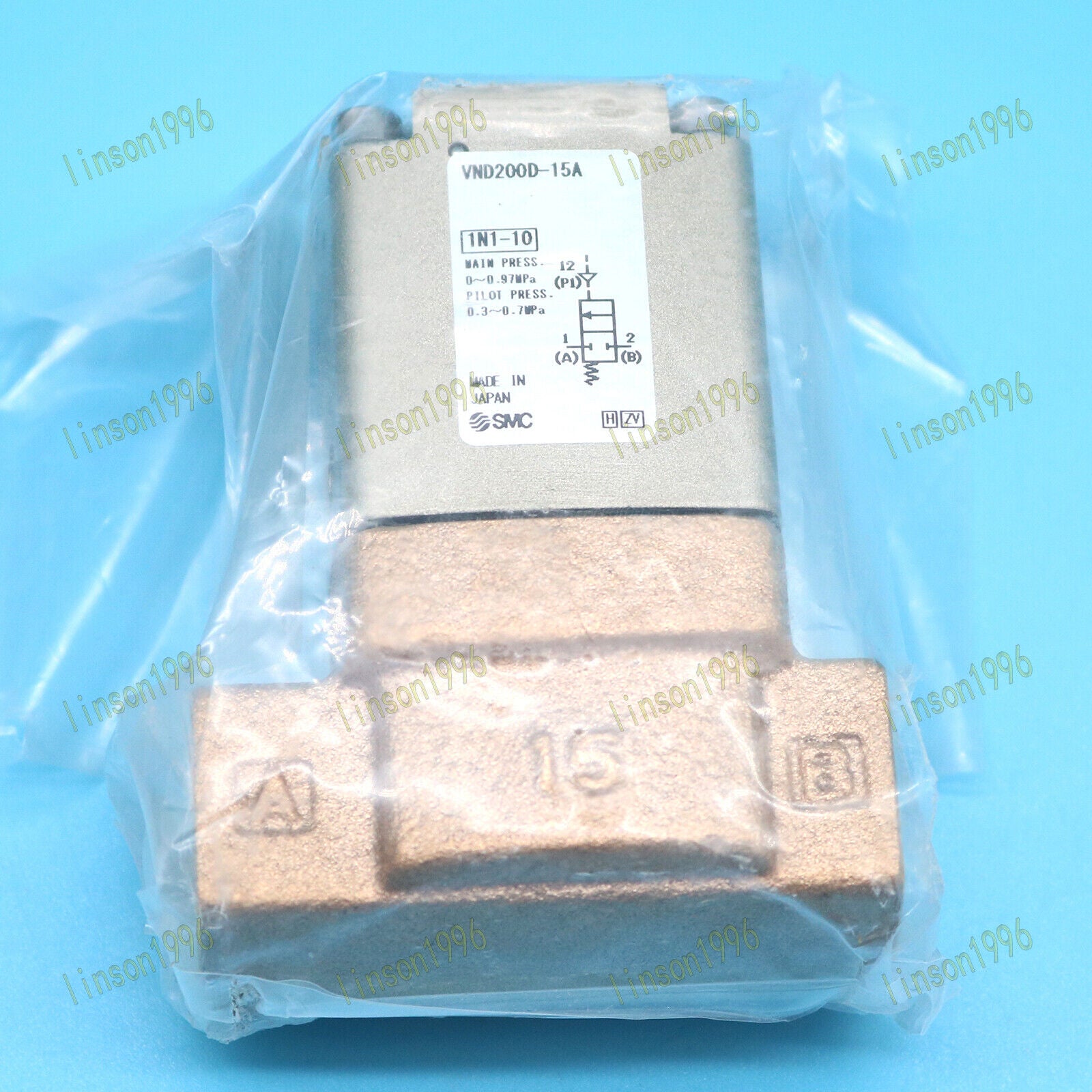 VND200D-15A SMC Two-Way Valve Water Vapor Fast - VND