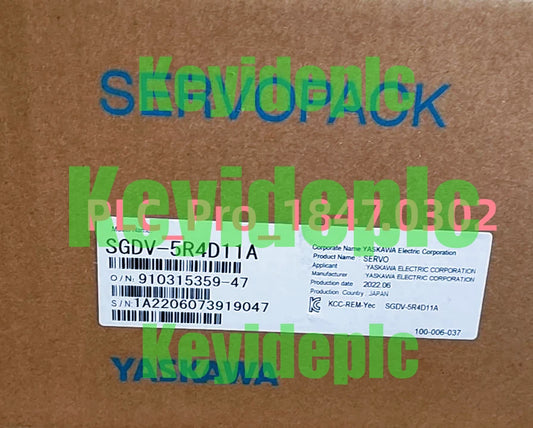 SGDV-5R4D11A 1PCS Yaskawa SGDV-5R4D11A Servo Drive Fast shipment #k