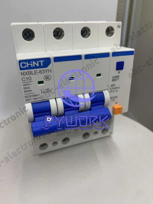 CHNT NXBLE-32 NXBLE-63 C 3P+N 30mA circuit breaker with leakage protection
