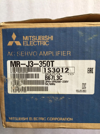 MITSUBISHI SERVO DRIVE MR-J3-350T - MITSUBISHI