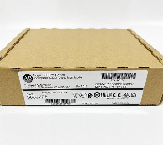 New Factory Sealed AB 5069-IF8 Compact 5000 Analog Input Module - KOEED