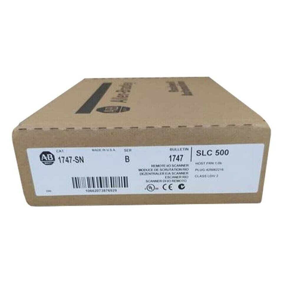 New Factory Sealed AB 1747SN SLC 500 Remote Scanner Module for High Precision Scanning - NEW FACTORY SEALED