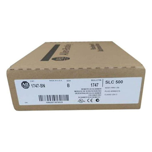 New Factory Sealed AB 1747SN SLC 500 Remote Scanner Module for High Precision Scanning - NEW FACTORY SEALED